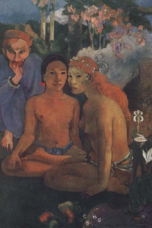 Paul Gauguin Savage s story oil painting picture